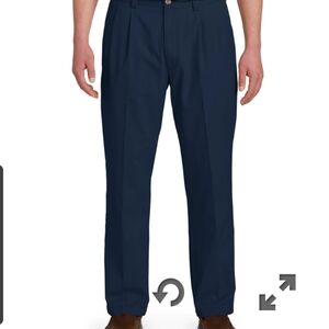 Eddie Domani Black Mens  Slacks  Pants